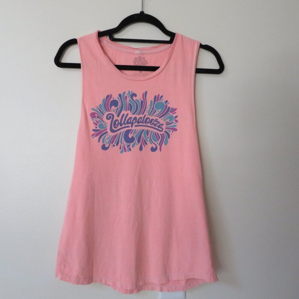 Peach Lollapalooza Festival 2016 Tank Top